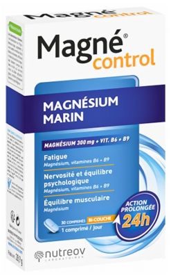 Nutreov Magné Control Magnésium Marin 30 Comprimés