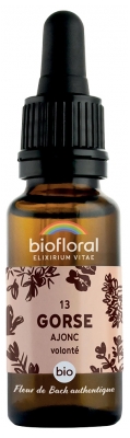 Biofloral Bach Flower Remedies 13 Gorse Organic 20 ml