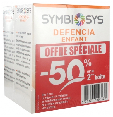 Biocodex Symbiosys Defencia Enfant Lot de 2 x 30 Sticks