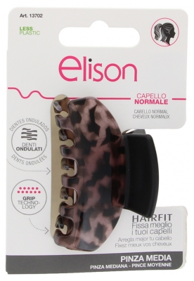 Elison Medium Pliers Normal Hair - Colour: Leopard