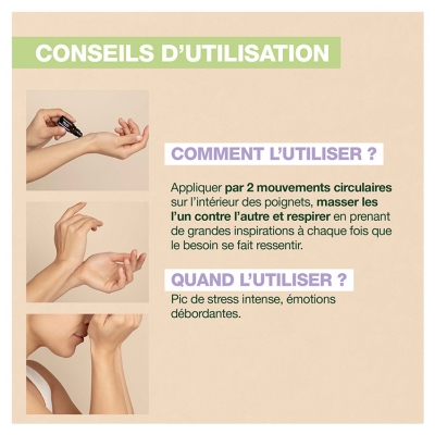 Pranarôm Aromaboost Relax - Détente Roll-On aux Huiles Essentielles Bio 5 ml