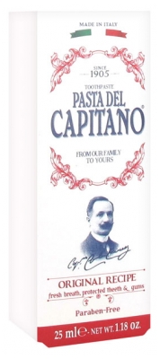 Pasta del Capitano Dentifrice Recette Originale 25 ml