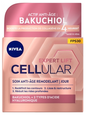 Nivea Cellular Expert Lift Crema Giorno Rimodellante Anti-Età SPF30 50 ml