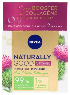 Nivea Natuurlijk Goed Anti-Ageing Plumping Dagverzorging Botanische Oliën 50 ml