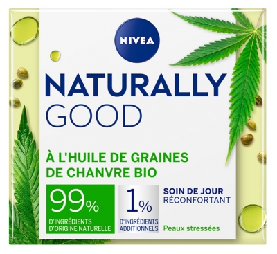 Nivea Naturally Good Soin de Jour Réconfortant Chanvre 50 ml