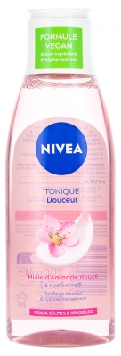 Nivea Zklidňující tonikum Mandlový olej pro suchou a citlivou pleť 200 ml