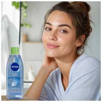Nivea Virkistävä Kasvovesi Lootuksenkukka Normaali & Sekaiho 200 ml