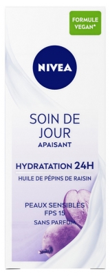 Nivea Soin de Jour Apaisant Peaux Sensibles SPF15 50 ml