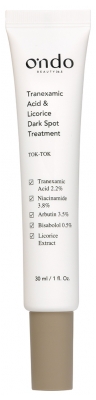 Ondo Beauty 36.5 Acido Tranexamico e Liquirizia Trattamento Macchie Scure 30 ml