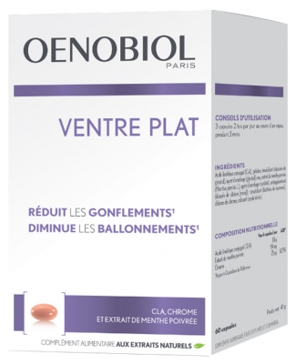 Oenobiol Femme 45+ Ventre Plat 60 Capsules