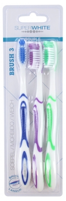 Superwhite Cepillo de Originales 3 3 Cepillos de Dientes Blandos