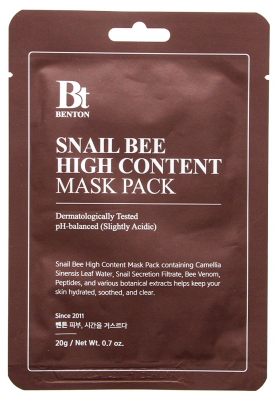 Benton Snail Bee High Content Mask Pack 20 g