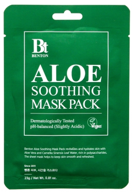 Benton Maschera Lenitiva All'aloe Confezione da 23 g