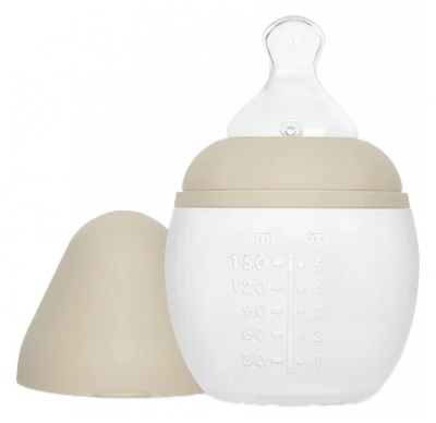 Élhée Medical Silicone Anti-Colic Bottle 150 ml - Colour: Sand