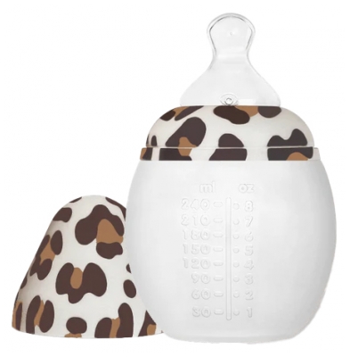 Élhée Graouu Mamadeira Anticolica em Silicone Médico 240 ml