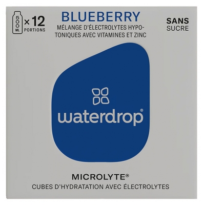 Waterdrop Microlyte 12 Portions - Goût : Blueberry