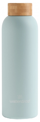 Waterdrop Thermo Stalen Fles 600 ml - Kleur: Pastel Turquoise Mat