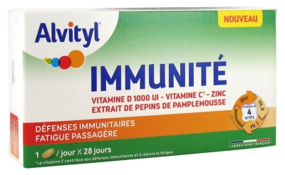 Alvityl Immunité 28 Comprimés