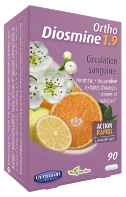 Orthonat Ortho Diosmine 1.9 Circulation Sanguine 90 Comprimés