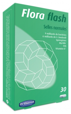 Orthonat Flora Flash Selles Normales 30 Gélules