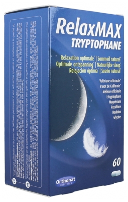 Orthonat Relax Max Tryptophane 60 Gélules