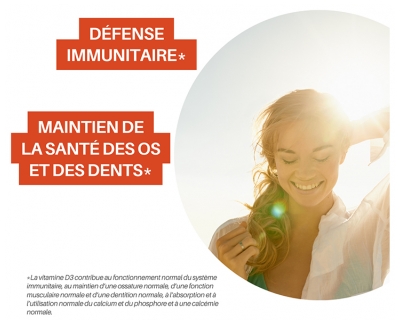 Orthonat Ortho D3 4000 Défenses Immunitaires 120 Comprimés