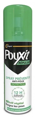 Pouxit Répulsif Spray Préventif Anti-Poux 75 ml