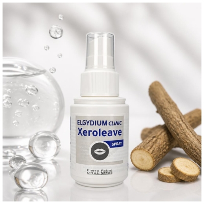 Elgydium Clinic Xeroleave Spray Mundtrockenheit 70 ml