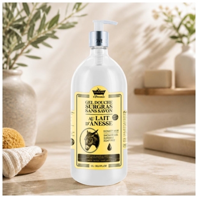 Les Petits Bains de Provence Duschgel Eselmilch 1 L
