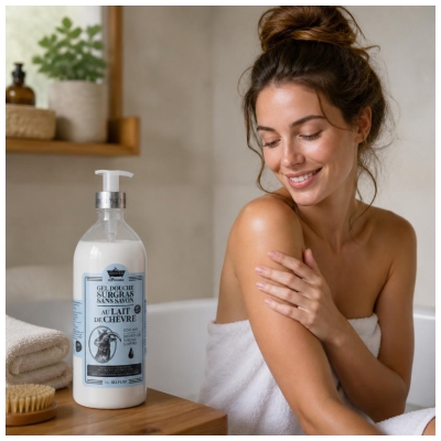 Les Petits Bains de Provence Goat's Milk Shower Gel 1 L
