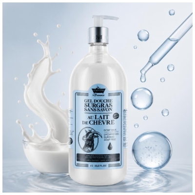 Les Petits Bains de Provence Goat's Milk Shower Gel 1 L