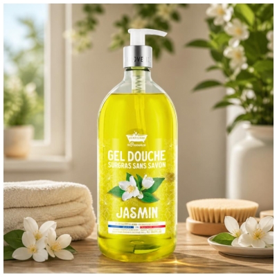 Les Petits Bains de Provence Gel za prhanje Jasmin 1 L