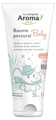 Le Comptoir Aroma Baby Baume Pectoral Bio 50 ml