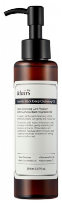 Klairs Aceite Limpiador Suave Negro 150 ml