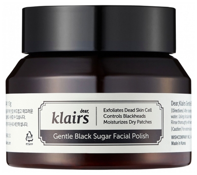 Klairs Esmalte Facial Suave al Azúcar Negro 110 g
