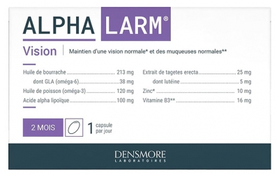Densmore Alphalarm Visão 60 Cápsulas
