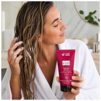 MKL Green Nature K6M Mascarilla Resplandor Para Cabellos Teñidos o Dañados 150 ml