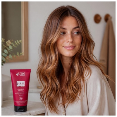 MKL Green Nature K6M Mascarilla Resplandor Para Cabellos Teñidos o Dañados 150 ml