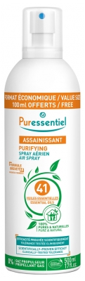 Puressentiel Assainissant Spray per L'aria con 41 oli Essenziali 500 ml