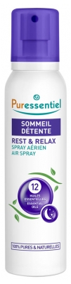 Puressentiel Relaksujący Spray do Zasypiania z 12 Olejkami Eterycznymi 75 ml