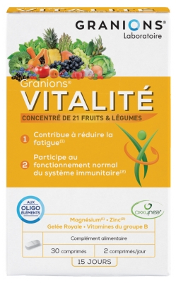 Granions Vitality 30 Tabletek