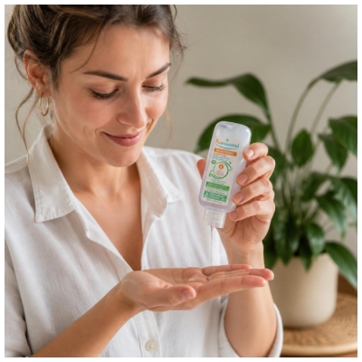 Puressentiel Żel Antybakteryjny Oczyszczający z 2 Olejami Roślinnymi 80 ml