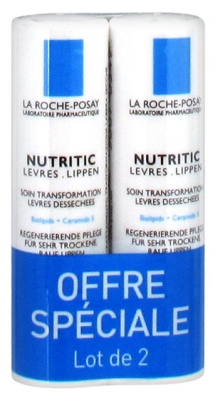 La Roche-Posay Nutritic Lips Lotto di 2 x 4,7 ml