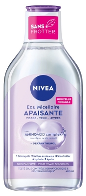 Nivea Acqua Micellare Lenitiva per Pelli Sensibili 400 ml