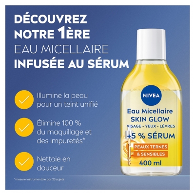 Nivea Eau Micellaire Skin Glow 400 ml