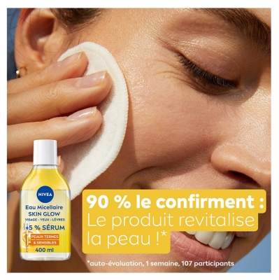 Nivea Eau Micellaire Skin Glow 400 ml