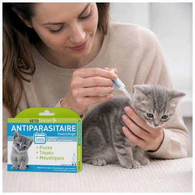 Vetoform Antiparassitario Gattini 3 Pipette