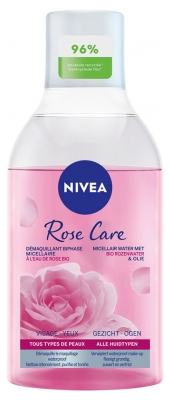 Nivea Rose Care Démaquillant Biphase Micellaire 400 ml