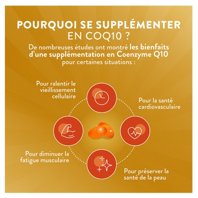 Nutri&Co Coenzyme Q10 Haute Absorption 120 Gélules