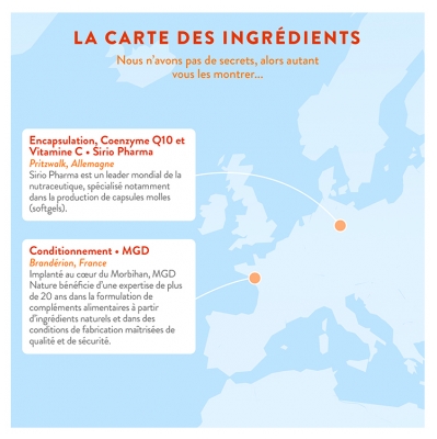 Nutri&Co Coenzyme Q10 Haute Absorption 120 Gélules